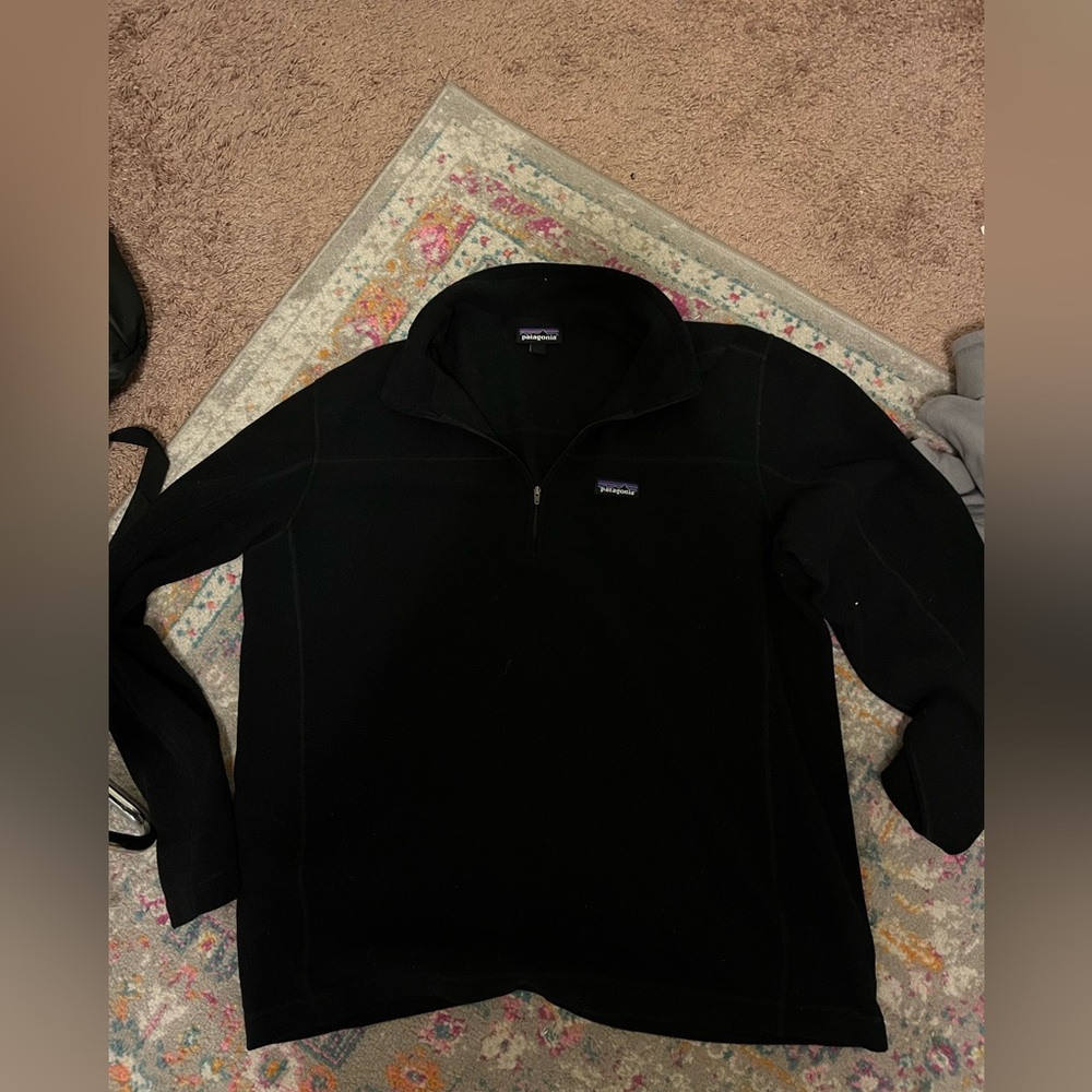 Patagonia half zip fleece pullover